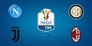 پیش بینی مرحله نیم نهایی کاپ ایتالیا