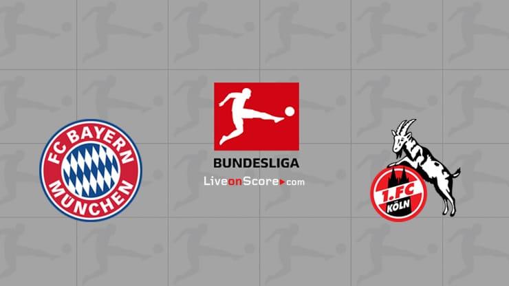 Bayern Munich vs FC Koln Preview and Prediction Live stream Bundesliga 2021