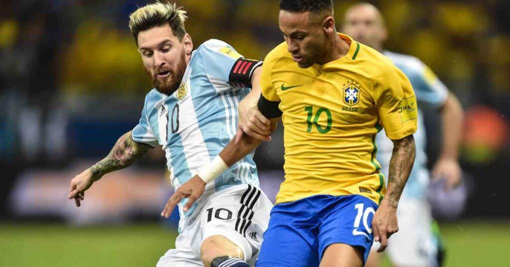 Brazil vs Argentina Messi vs Neymer