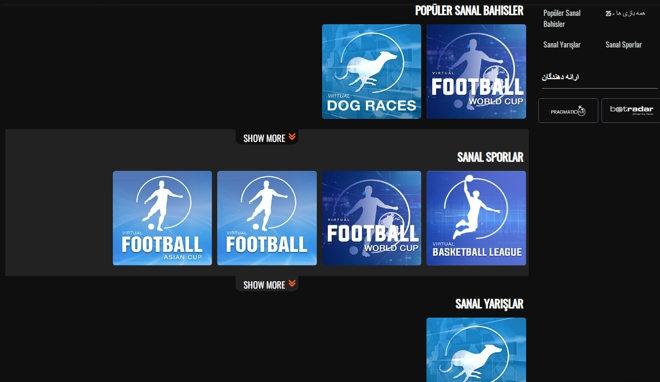 ورزش های مجازی در سایت aypoker